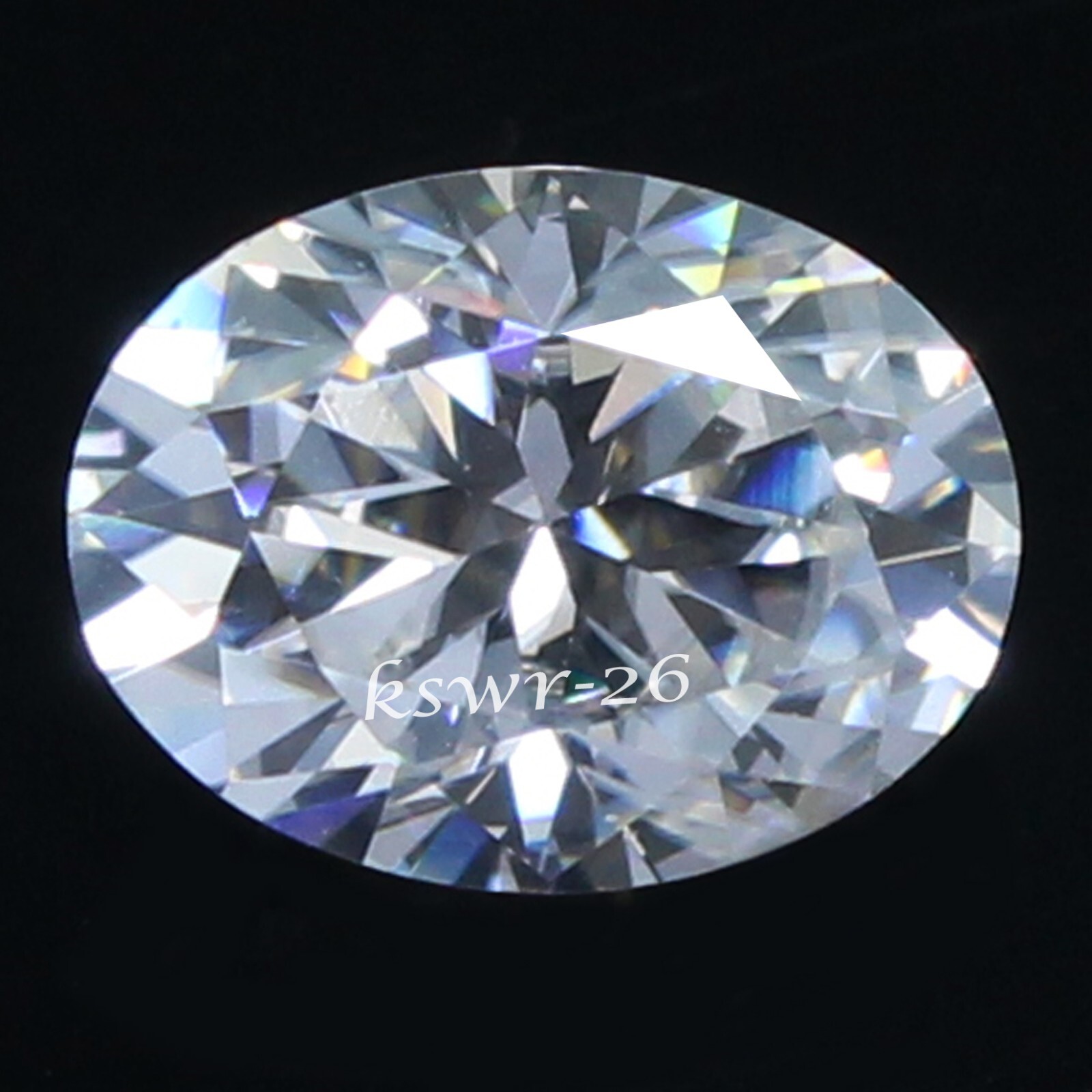 Natural Diamond D Color VVS1 Excellent Cut 4.5×3.5 MM Oval White Loose Diamond