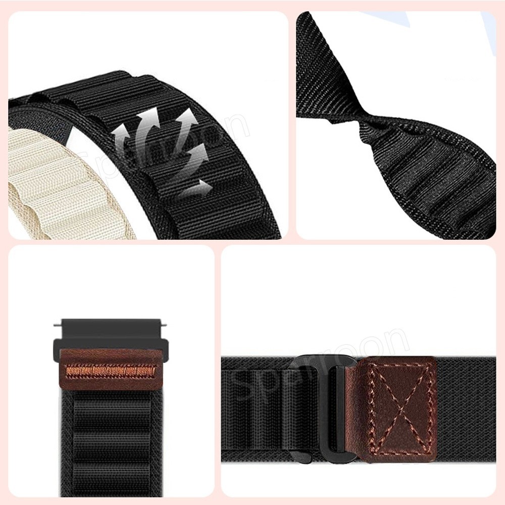 For Garmin Venu 2S 3S/Vivoactive 4S/Vivomove 3S 18mm Watch Band Strap Bracelet