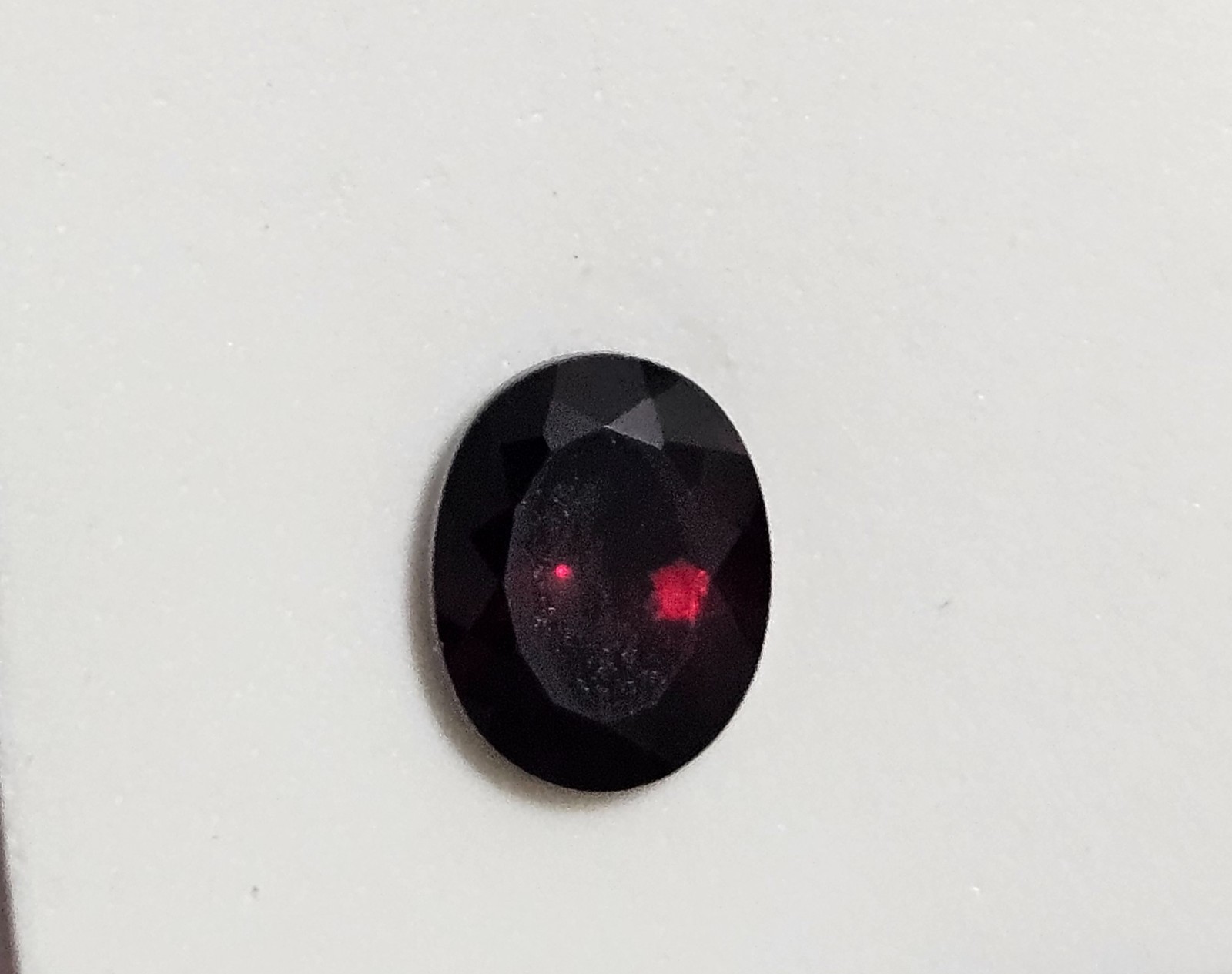3.76 Ct Faceted Mozambique Garnet 10x8mm + Original JTV Gem Jar – FREE SHIPPING!