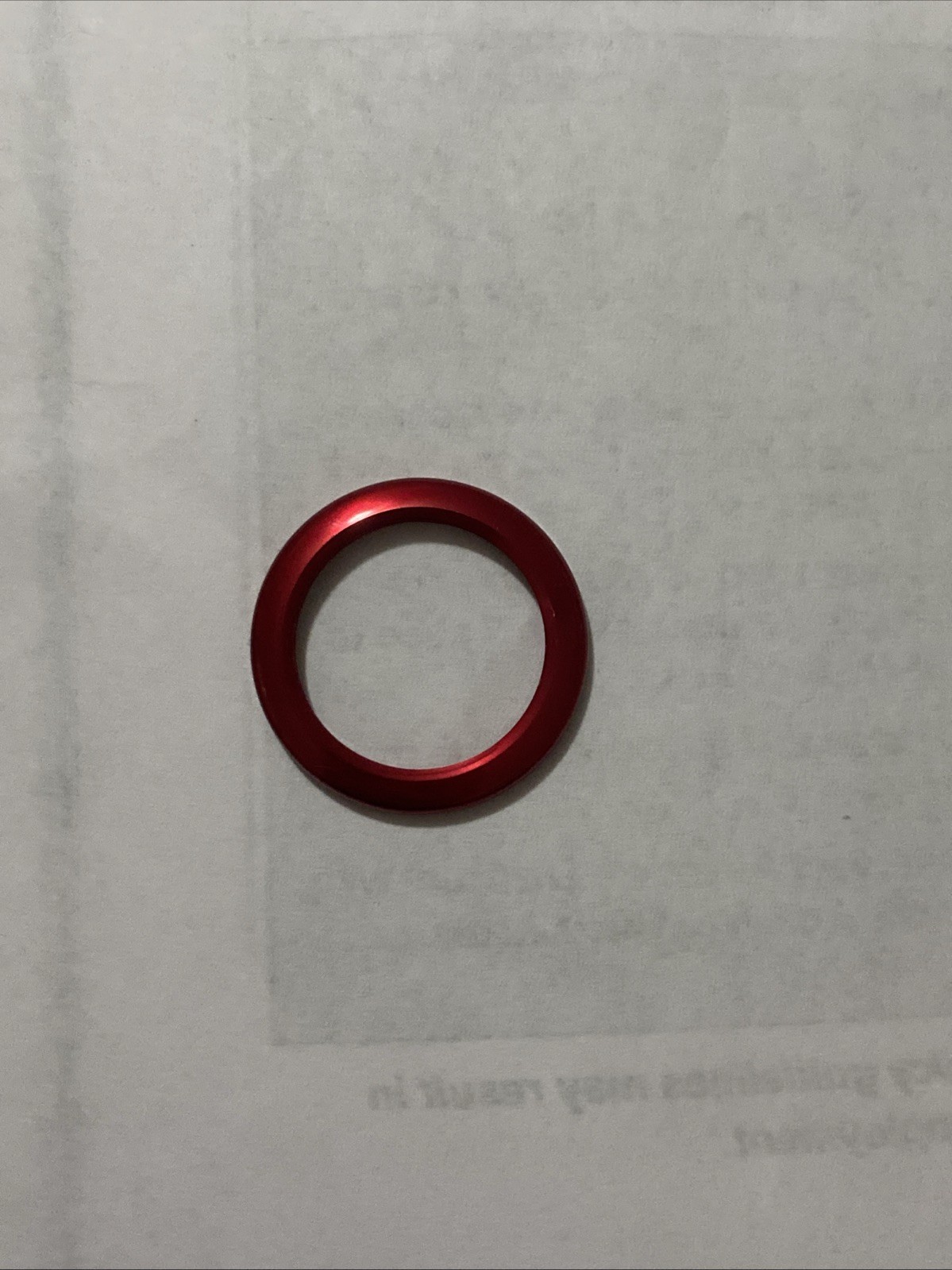 Gucci RED Metal Bezel Authentic For 1100 1200 11/12.2