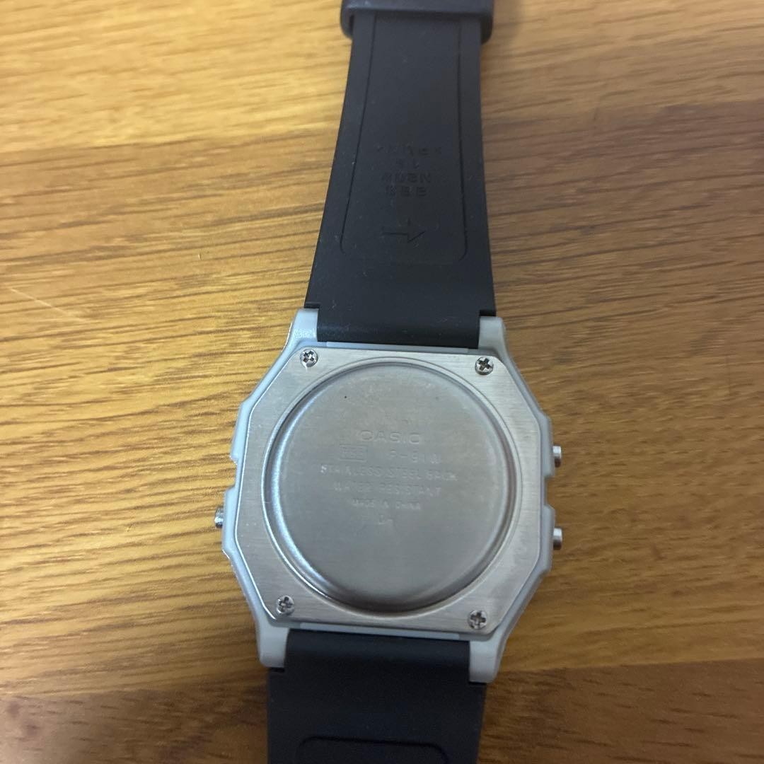 CASIO F-91W Black/Silver
