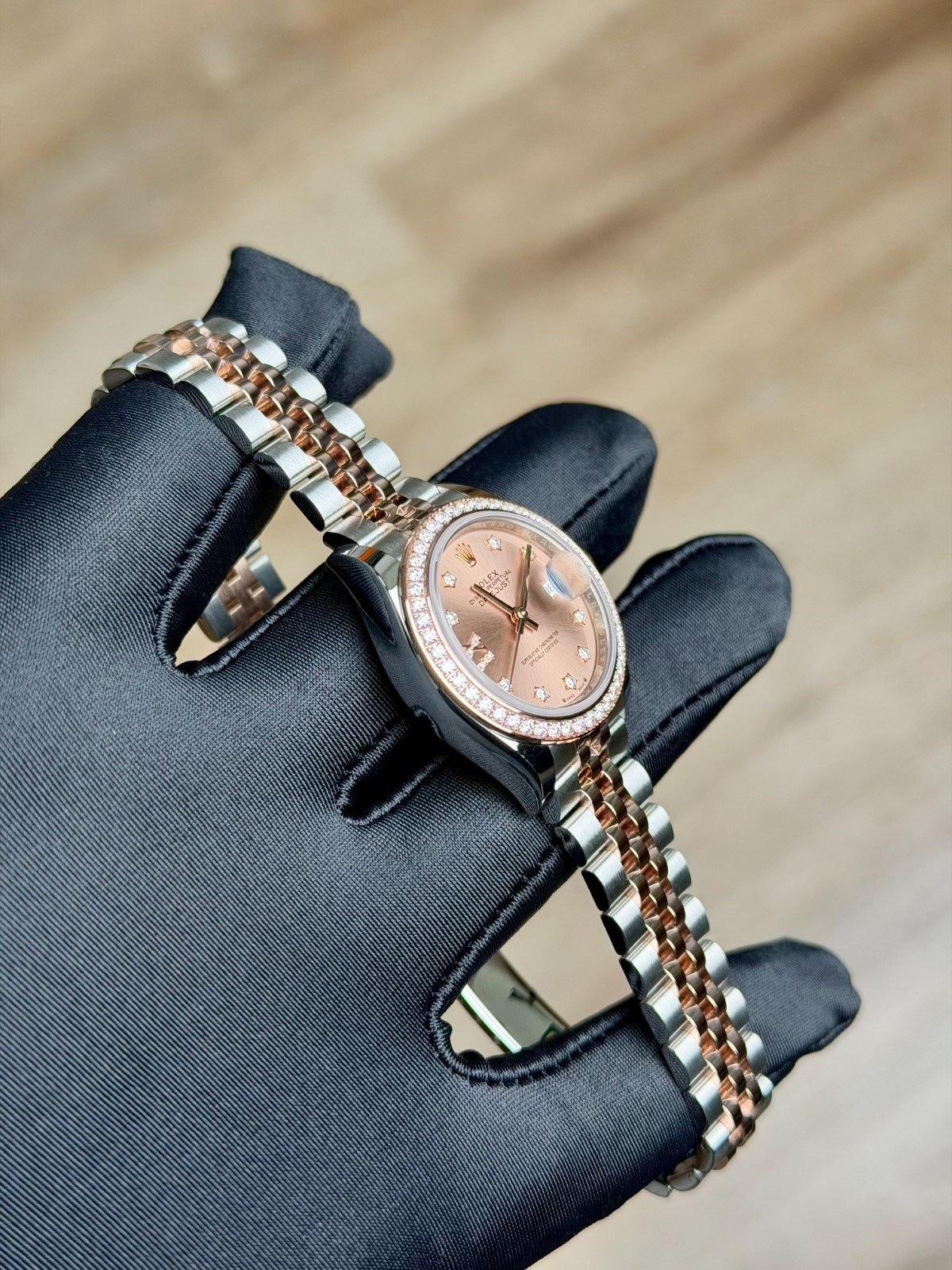 Rolex Datejust 28 Rose Diamond Star IX Jubilee 2026 Unworn 279381RBR