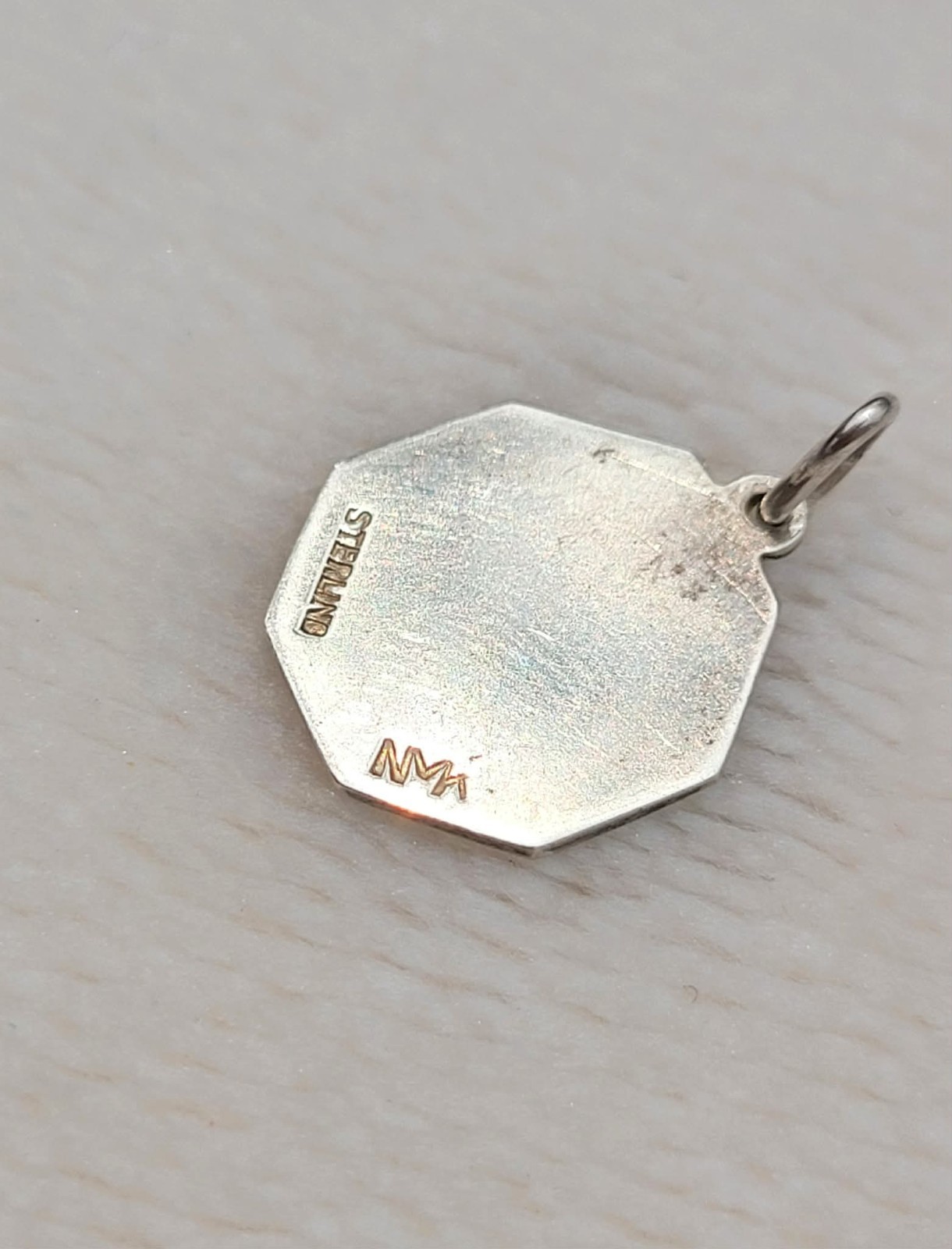 Vintage Sterling Silver Capricorn Zodiac Astrology Pendant Charm For Bracelet