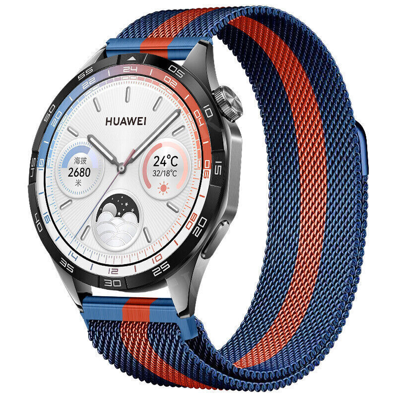 For Garmin Venu 3S/2S/Vivoactive 4S 3S/Forerunner 255S 265S Metal Strap Band