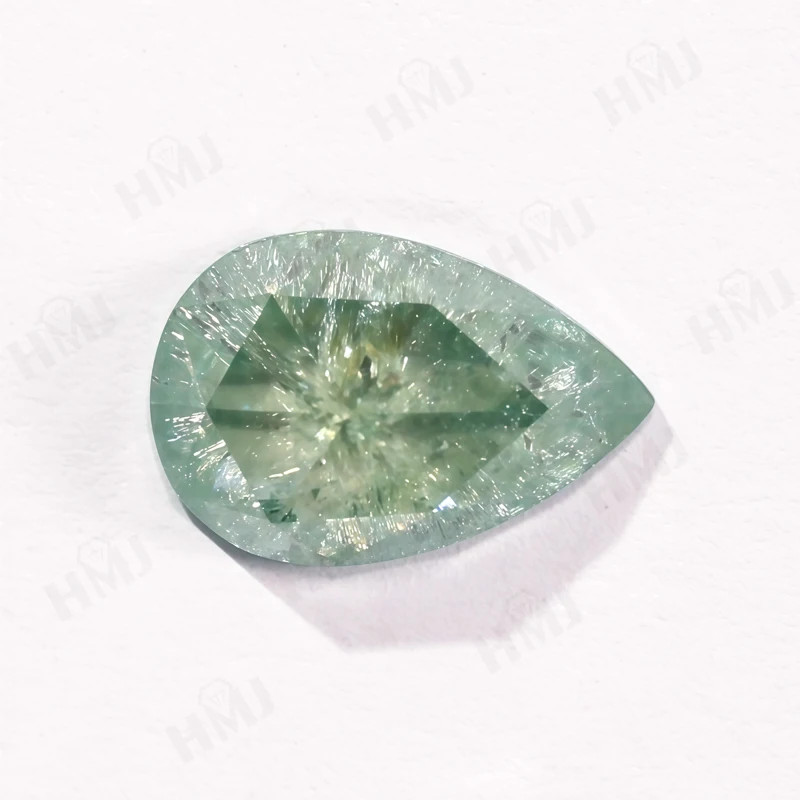 All Shape Salt & Pepper Moissnite Diamond Hexagon Kite Cut for Ring DIY Jewelry