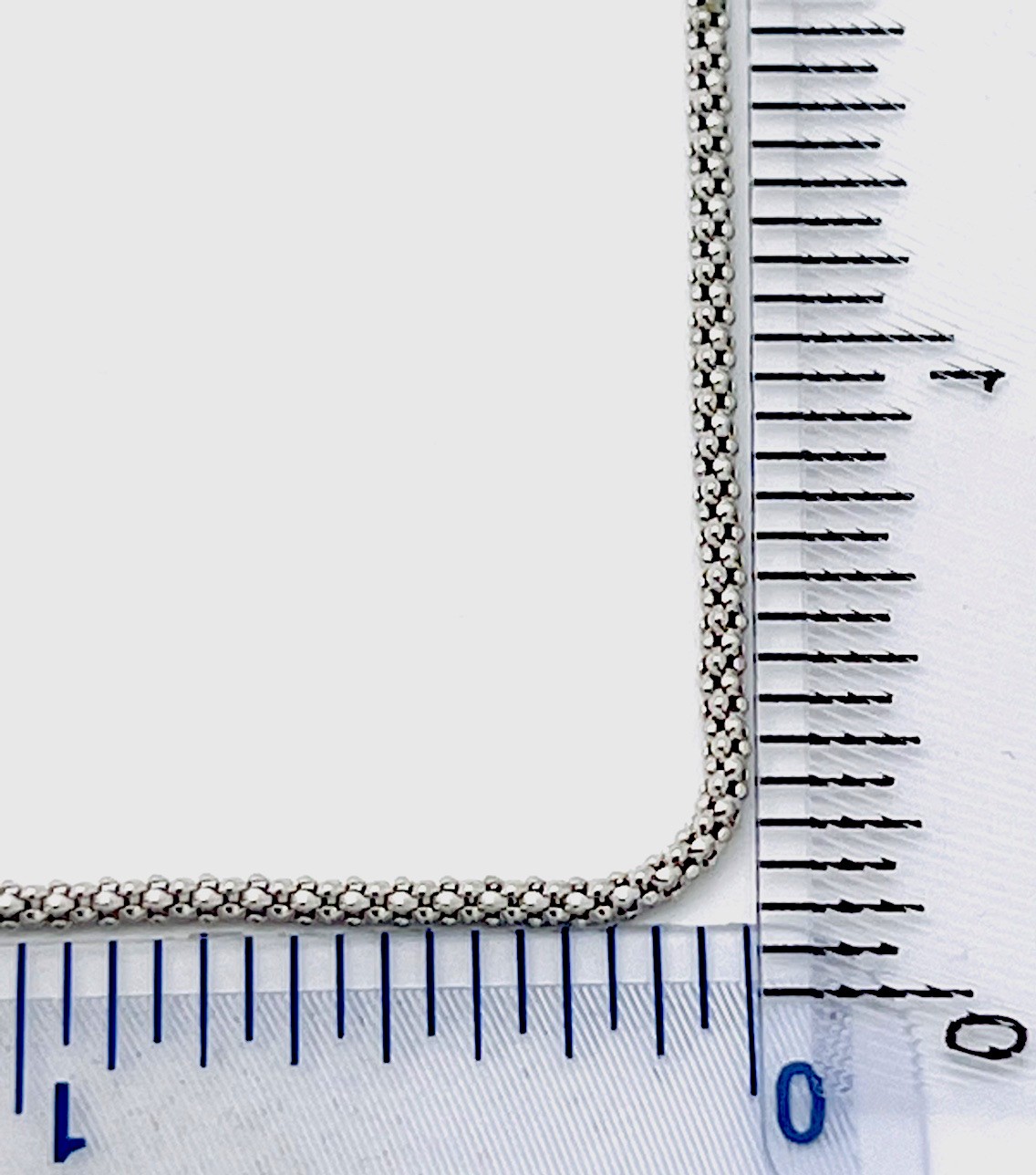 DaneCraft Tarnish Free 925 Sterling Silver 4.1 Gram Tube Link Necklace 24”