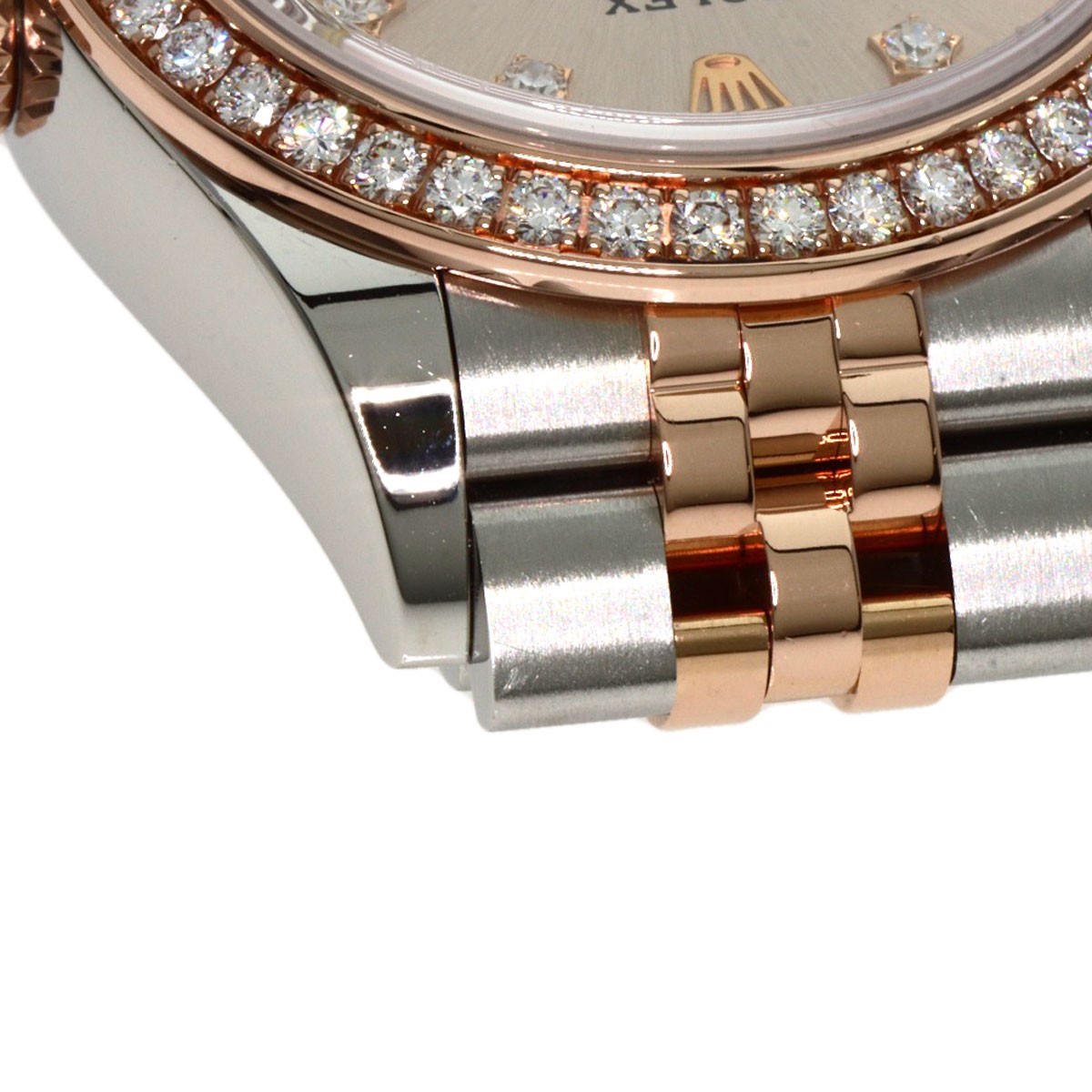 ROLEX Datejust 9P Star Diamond IX Diamond Watches 279381RBR Stainless Steel/…