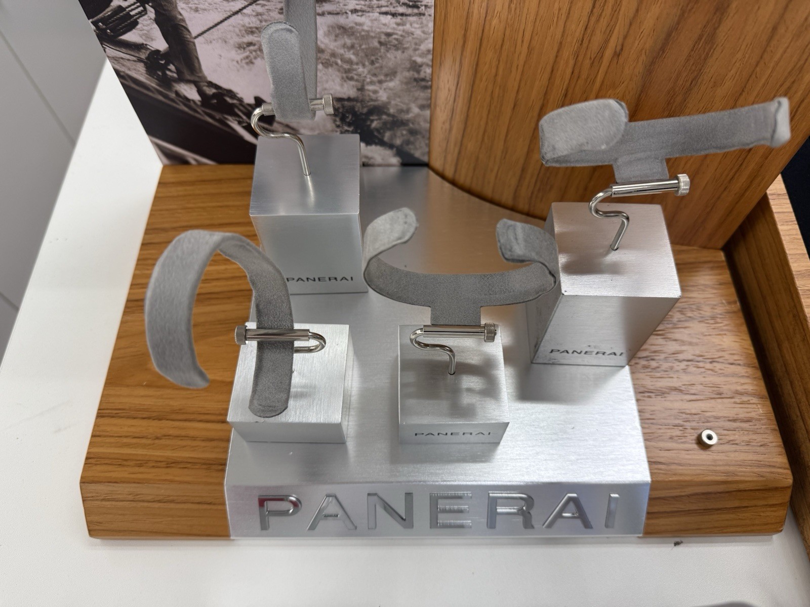 Panerai Authorized Dealer Watch Display Set As Pictured Great Condition!