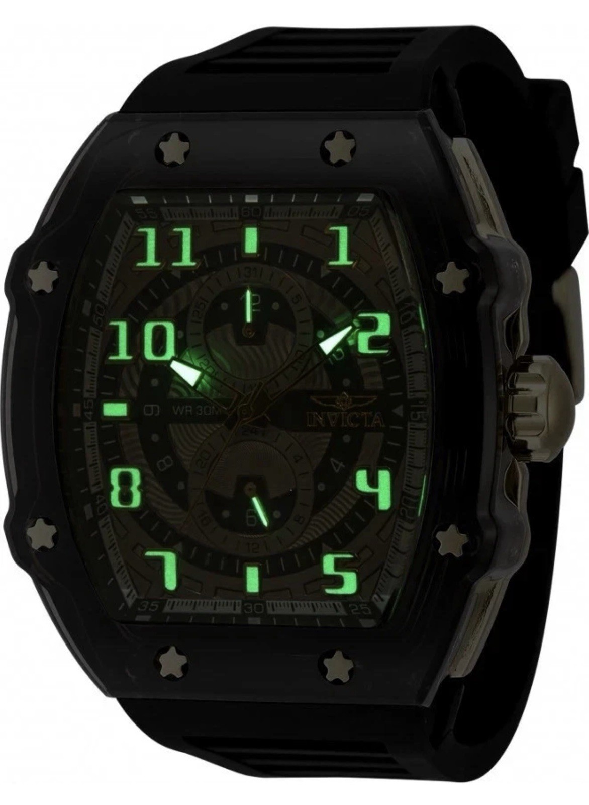 Invicta Racing Cyclone Men’s 48.5mm Chronograph Watch Red 48720 New NIB Beauty