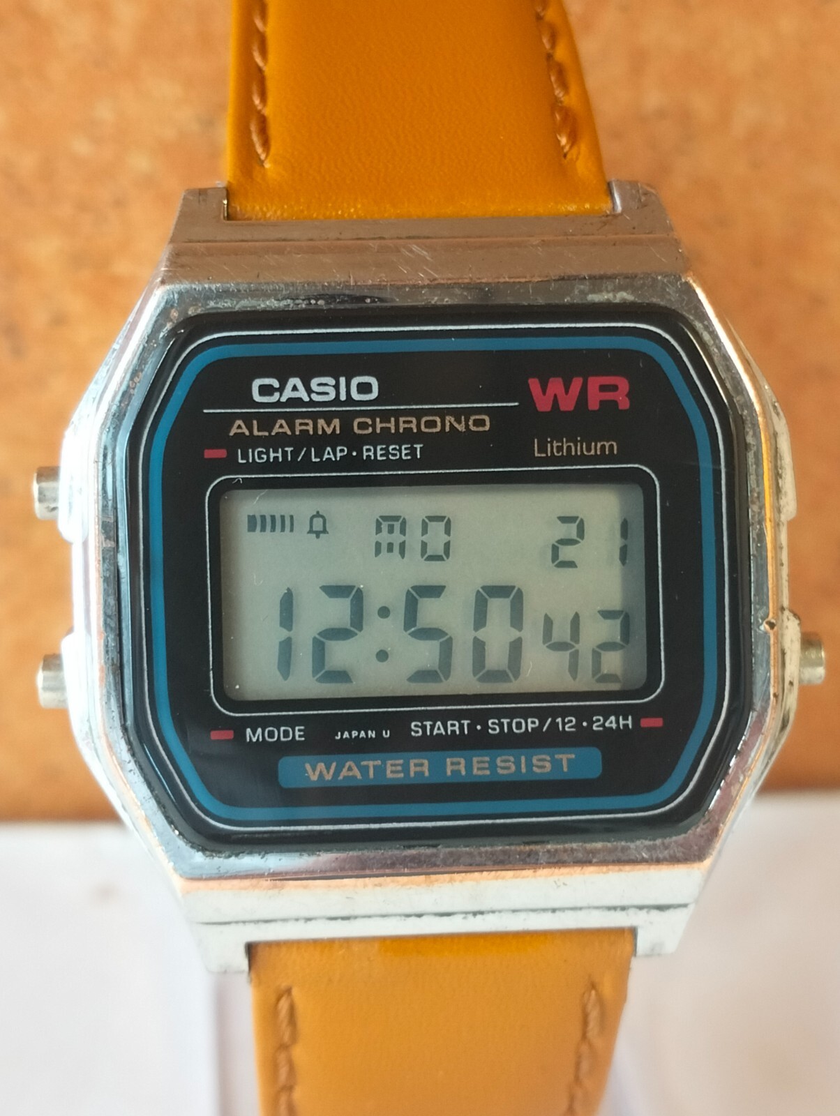ALARM CHRONO DIGITAL QUARTZ A159W MEN’S FULL WORKING STRAP AFTER MARKET