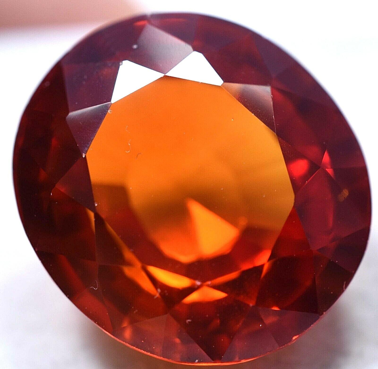 Extremely Rare Natural 21.75 Ct Padparadscha Sapphire GGL Certified Treated Gem