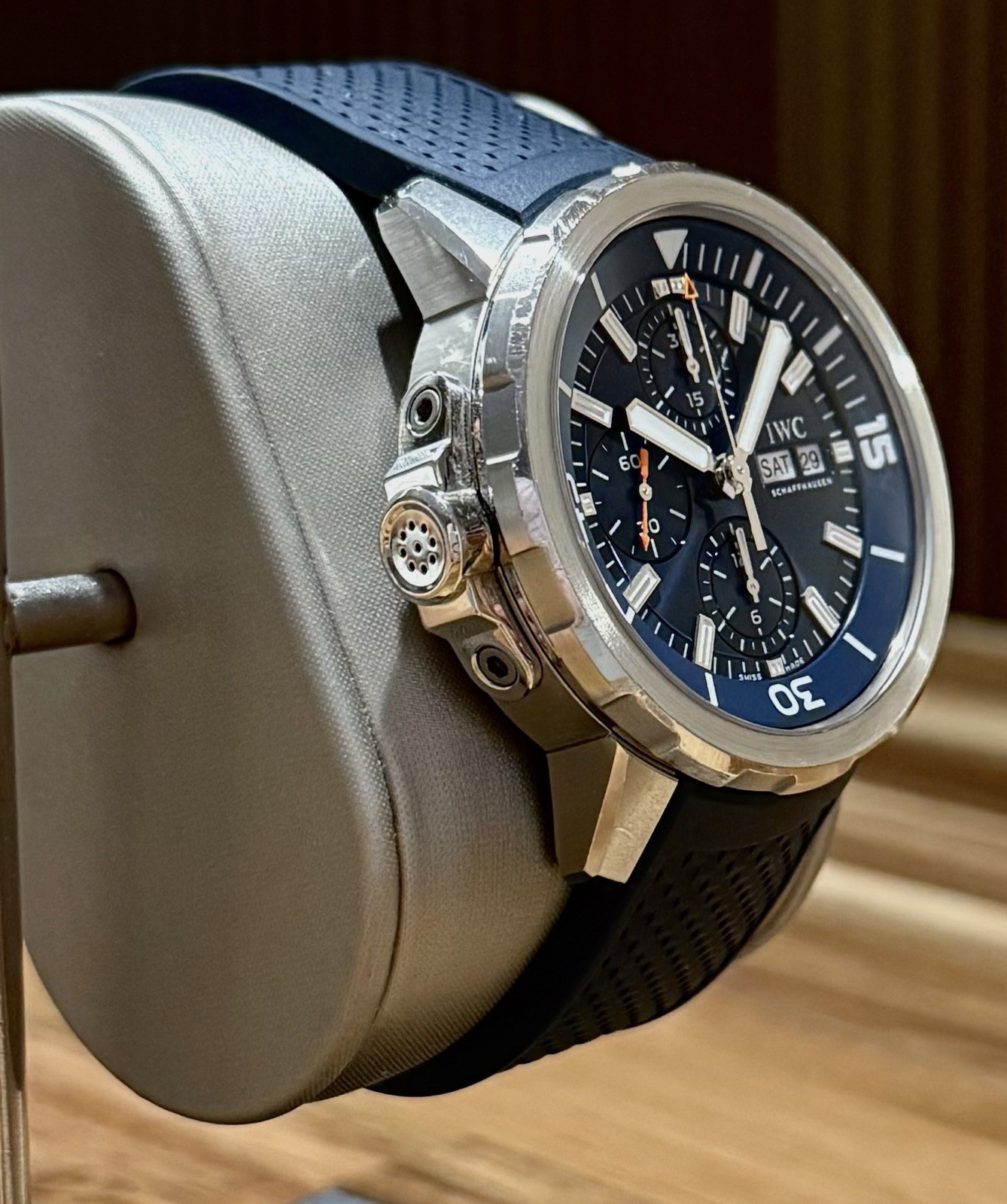 IWC Aquatimer CHRONOGRAPH DAY/DATE Expedition Jacques-Yves Cousteau IW376805