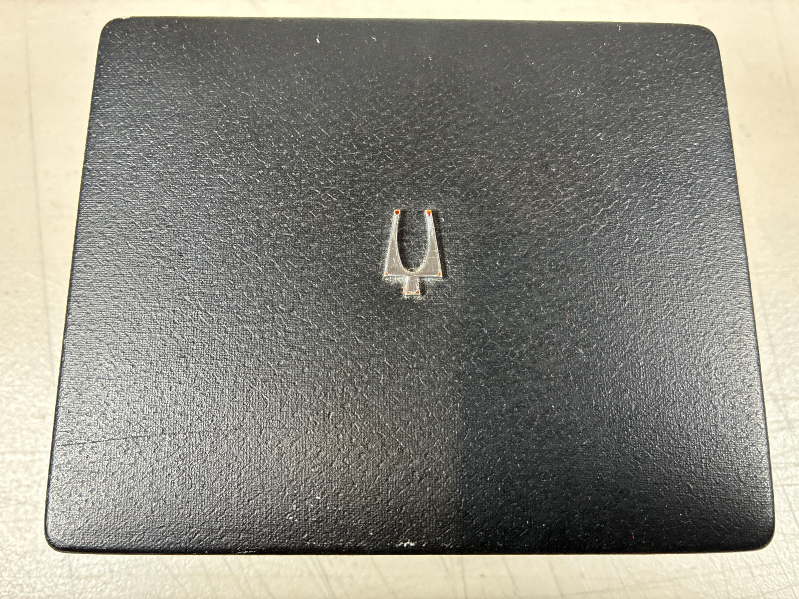 Vintage Bulova Accutron Watch Inner Presentation Case Box Only 1960s / 1970s