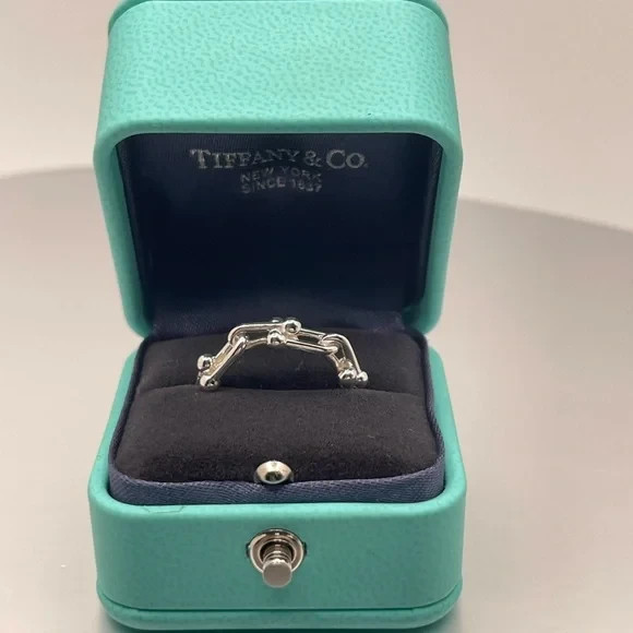 Tiffany Micro link, Hardware Sterling Silver Ring