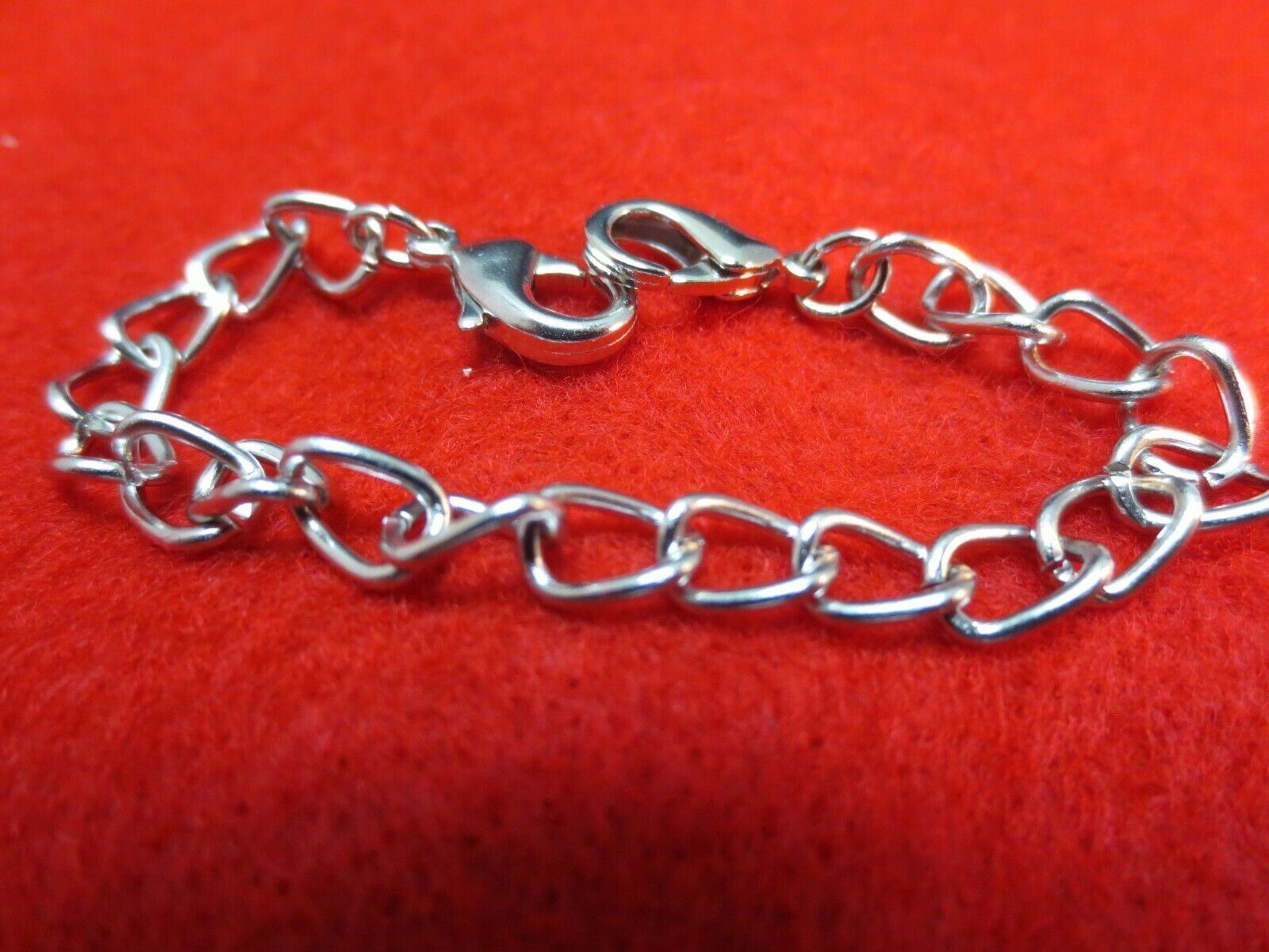 4″ 14 kt GOLD EP &14kt WHITE GOLD EP DOUBLE LOBSTER CLAW NECKLACE EXTENDER