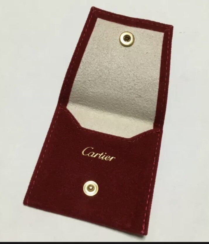 Cartier Travel Pouch Small – New, 2 3/4″ x 2 1/2″