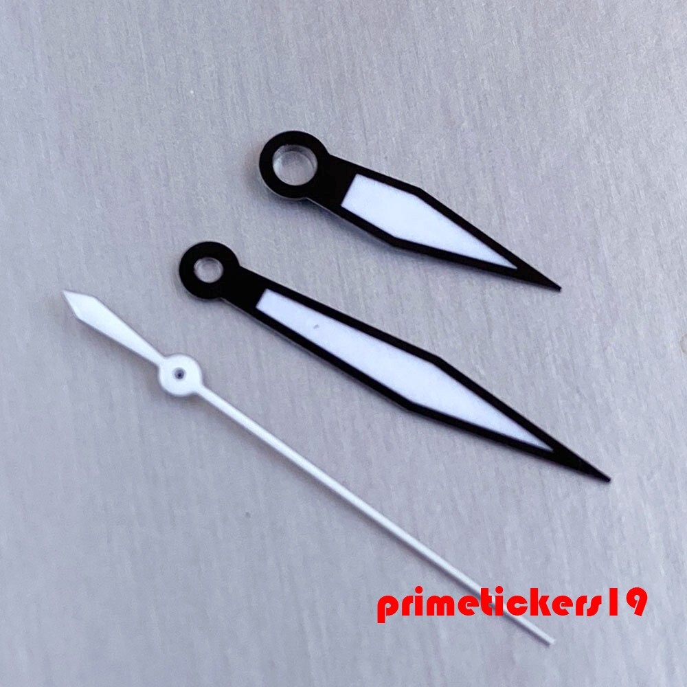 38mm Pilot Watch Dial+Hands Set Parts Luminous Fit NH35 NH36 NH38 ETA2824 PT5000