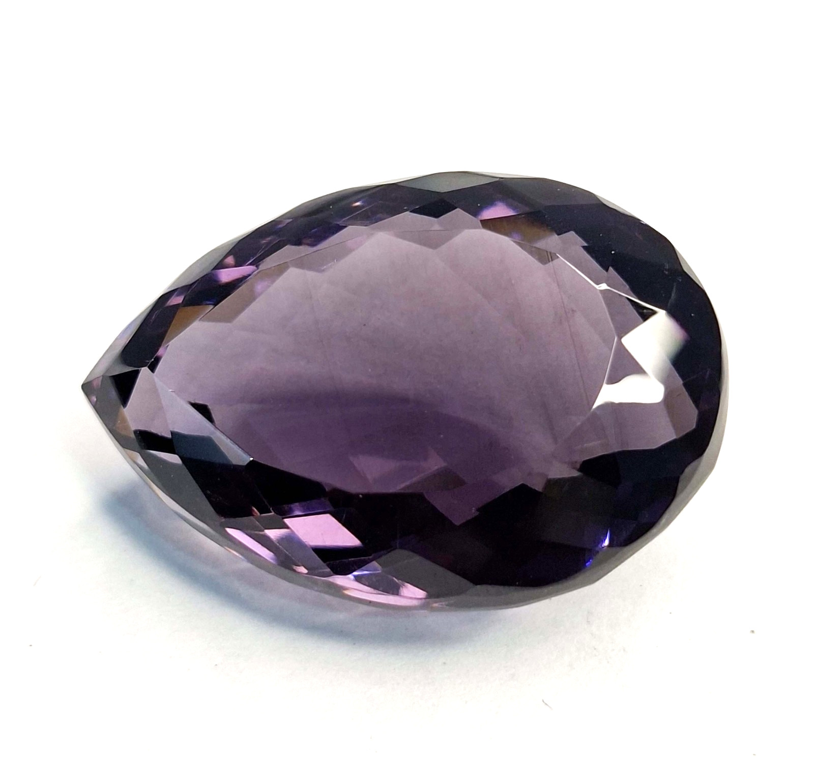 Purple Amethyst Pear Cut 58-60 Ct Natural Loose EGL Certified Gemstone RK884