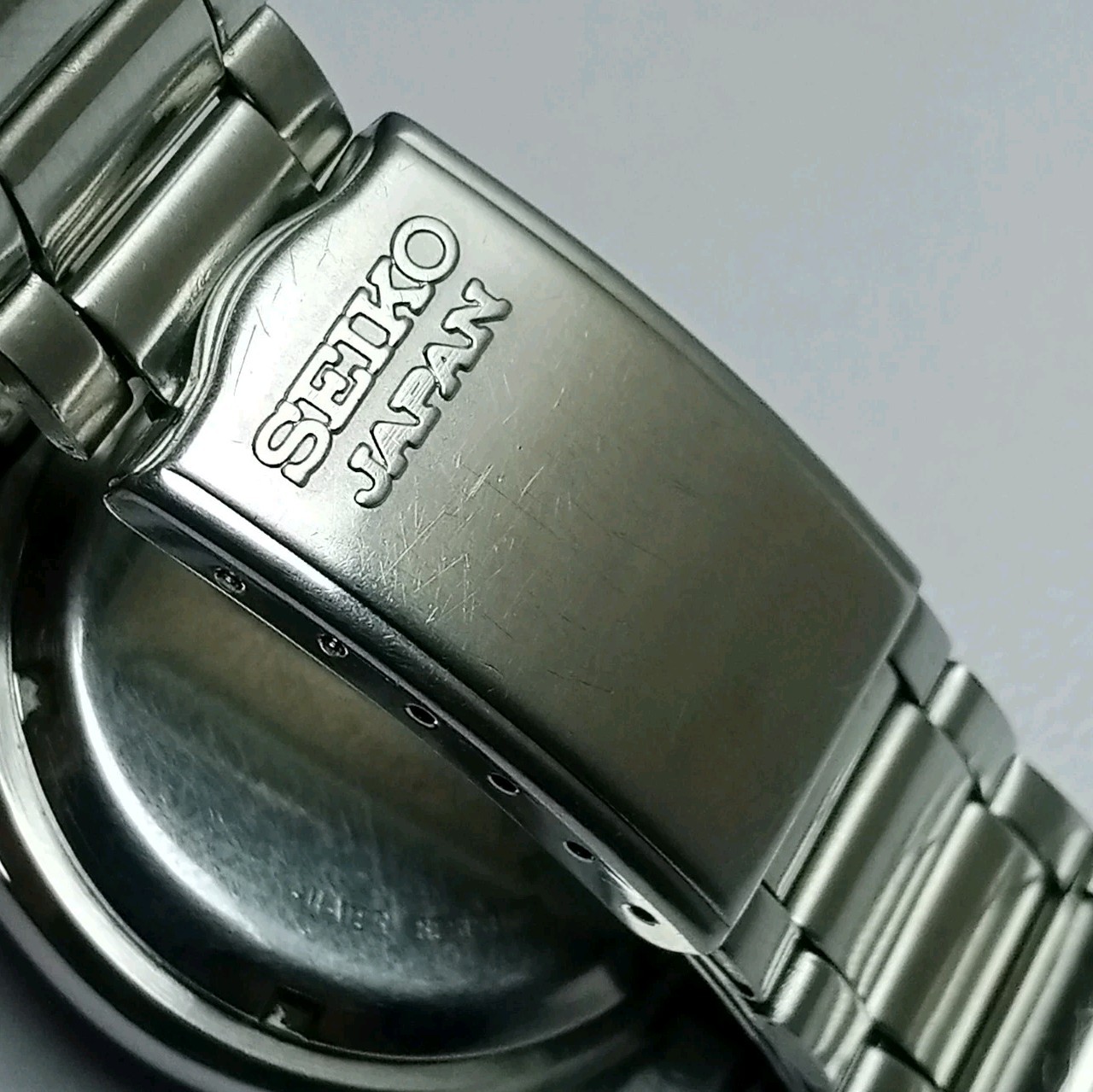Seiko 5 Automatic 7009-3161 Railway Time Day/Date Vintage Men’s Wrist Watch