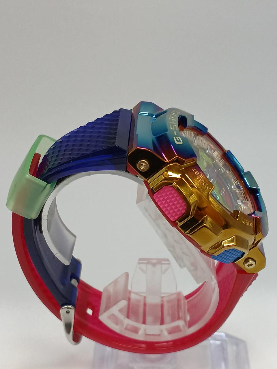 CASIO G-SHOCK GM-110RB-2AJF Rainbow Metal Bezel Analog Digital Watch Japan
