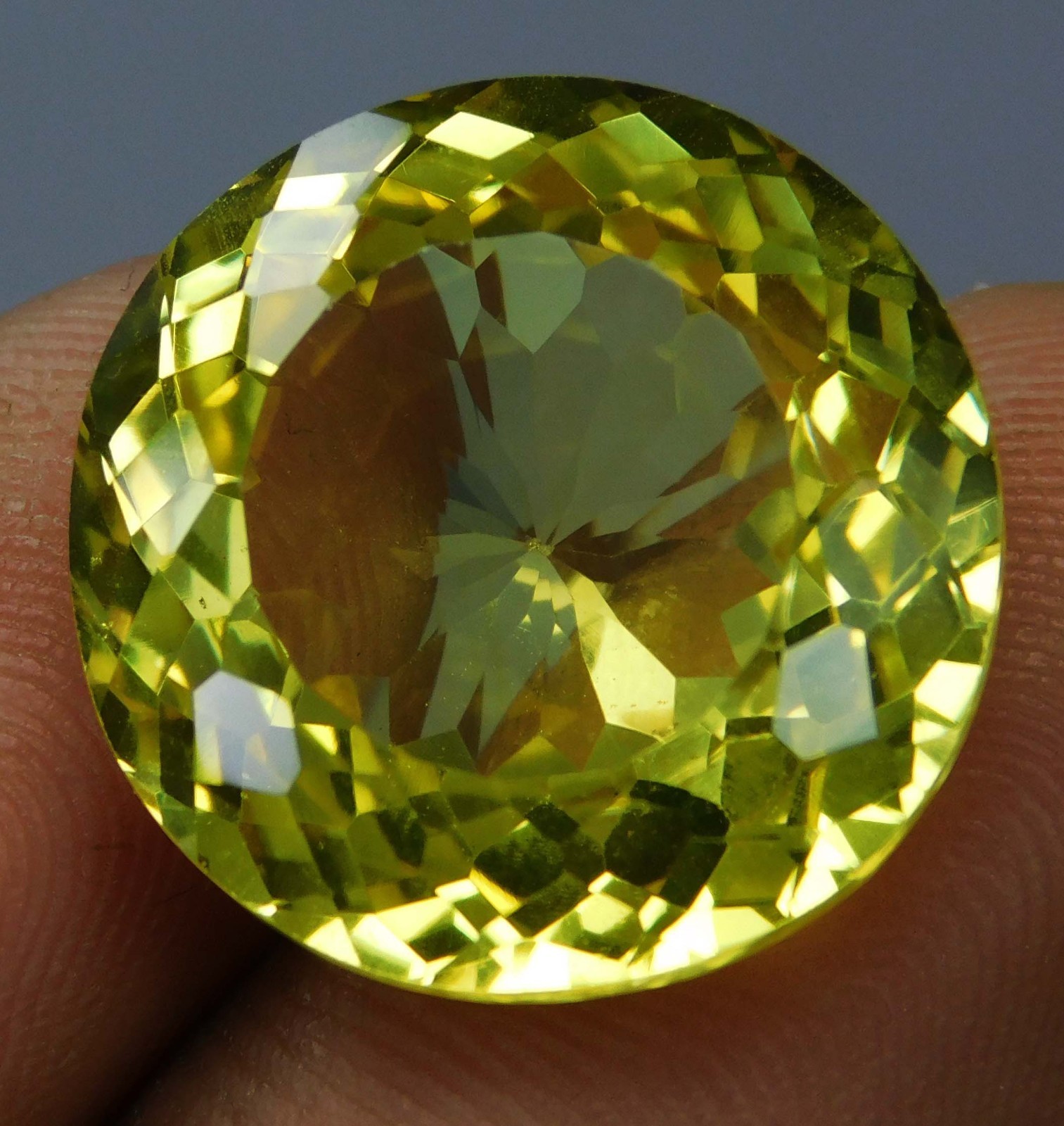 Certified 21.25 Ct Natural Ceylon Yellow Sapphire | Sri Lanka Origin | Loose Gem