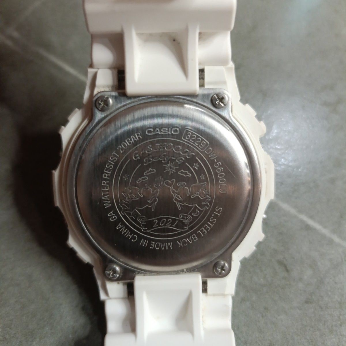 G SHOCK Rubber collection CASIO Limited 2021 Square White item