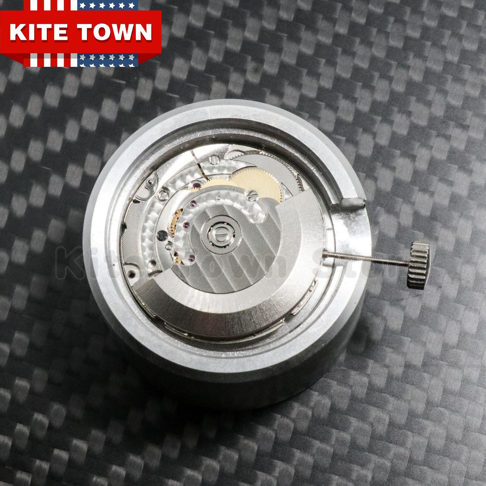 Clone 2824 2824-2 Movement Automatic Perlage Polish Finish ETA Replacement