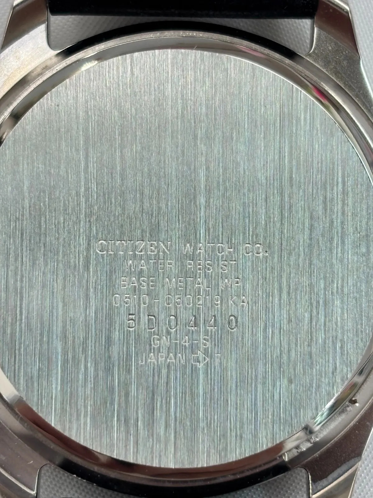 N Final Price Reduction [Used] CITIZEN GN-4-S Citizen Watch Date Leather Strap Q