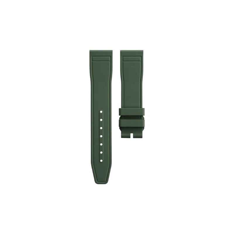 Replacement Quick Change 20mm FKM Rubber Watch Strap Fits IWC Pilot Mark XX 41mm
