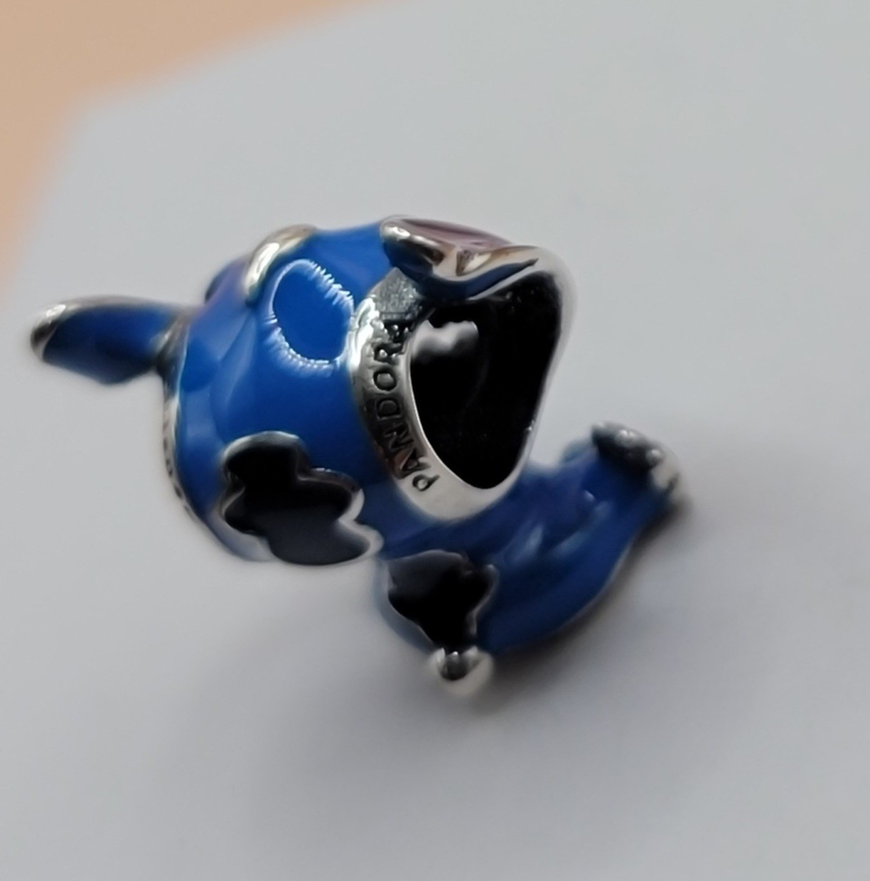 PANDORA Disney Parks 2025 Lilo & Stitch Blue Charm 793815C01 W/ Box D59