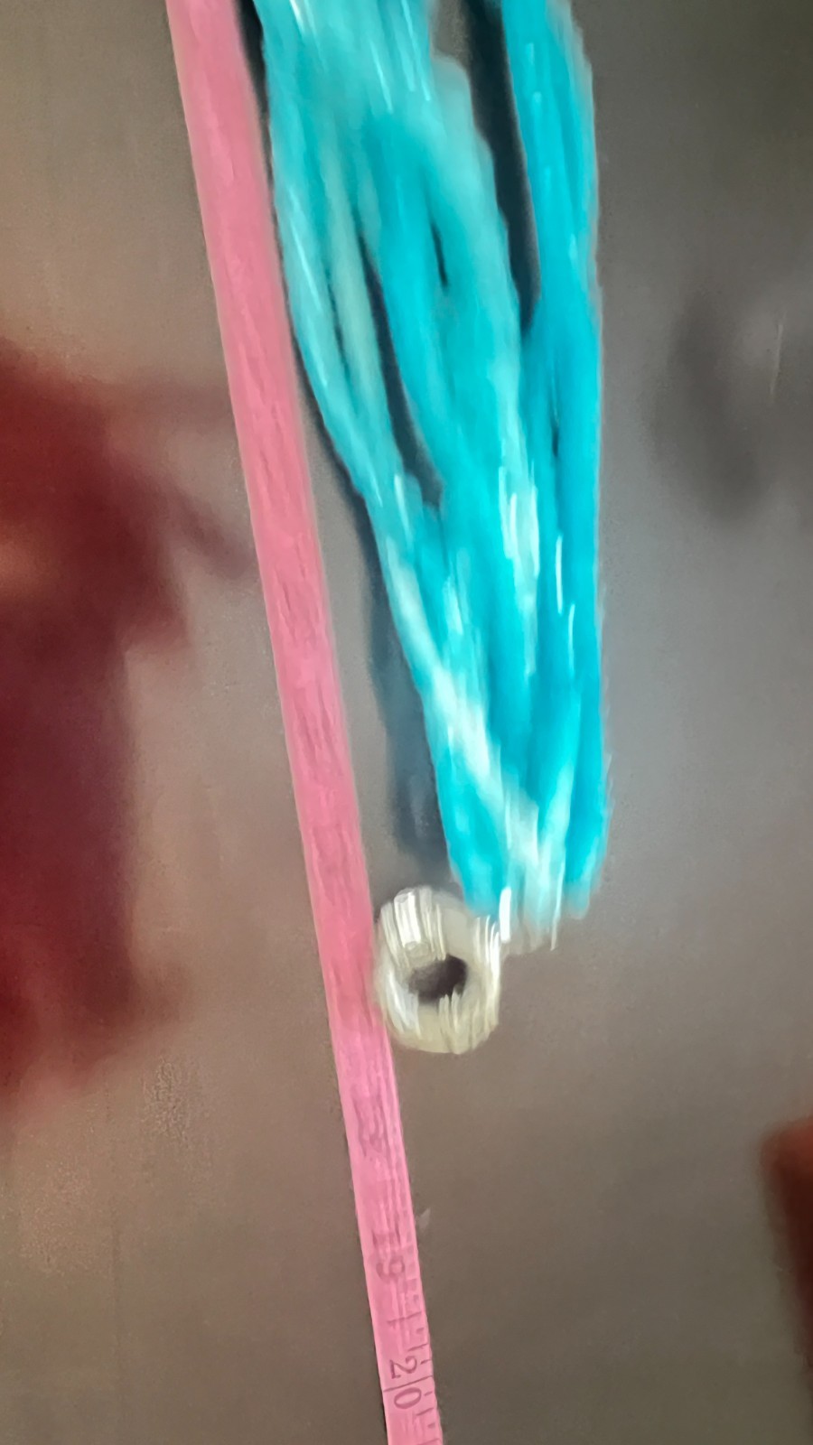 Turquois Necklace Multi-Strand Bead Necklace 18″. Vintage .Never Worn