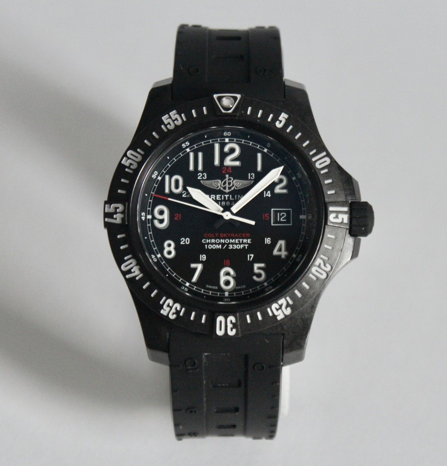 BREITLING MEN’S WATCH, X74320 COLT SKYRACER, 45mm, NEW with BOX/PAPERS, WOW!!!