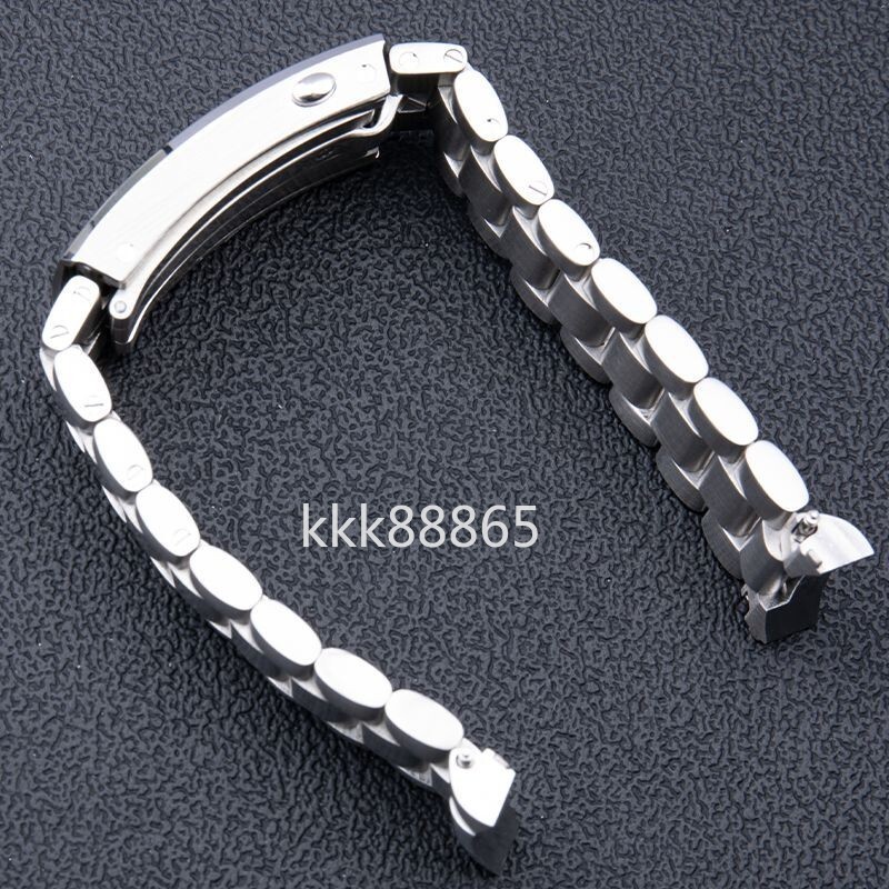 21mm 316L Steel Bracelet with Push Clasp Fits Omega Planet Ocean 600M 43.5mm