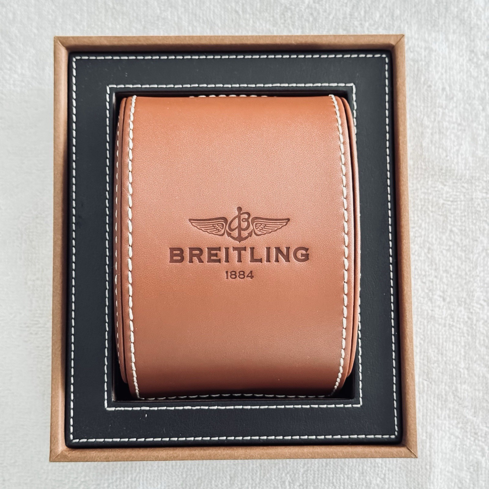Breitling Superocean Heritage II Chronograph 46 Black Dial Rubber Strap Box