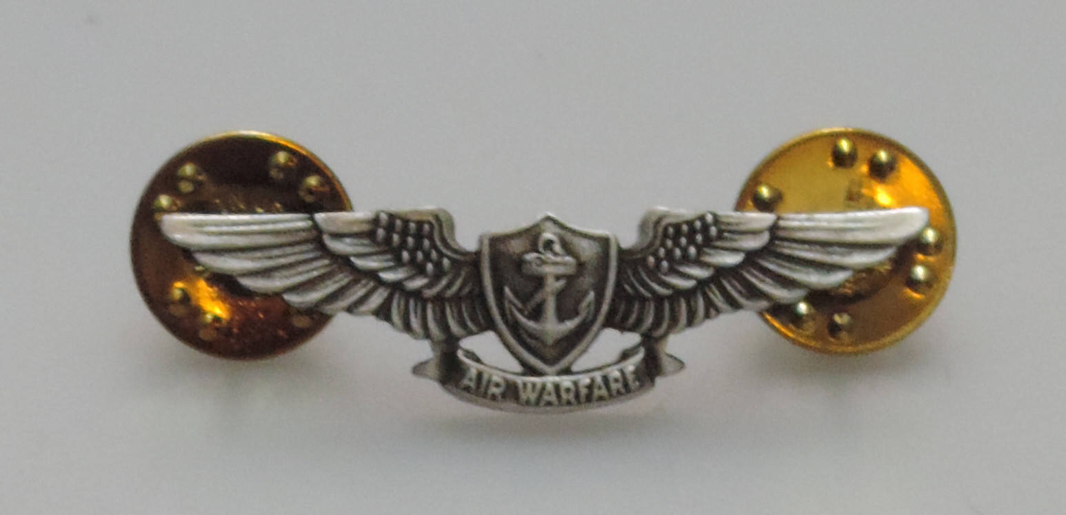 Enlisted Aviation Warfare Specialist (EAWS) Oxidized/Mirror Finish – Reg or Min