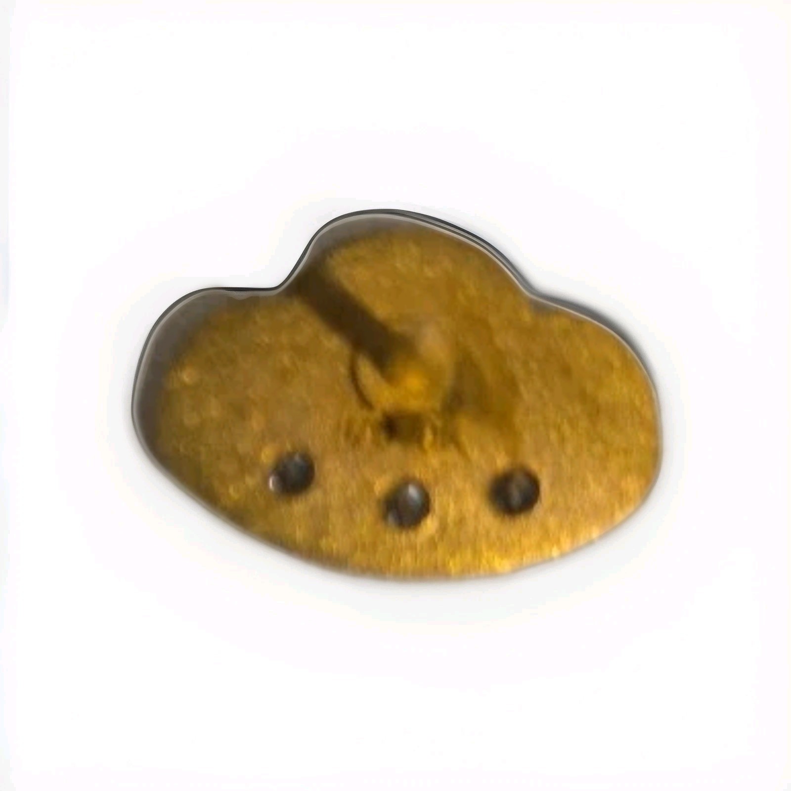 Rockwell International 1/5 10k Gold Filled Diamond Sapphire Employee Service Pin