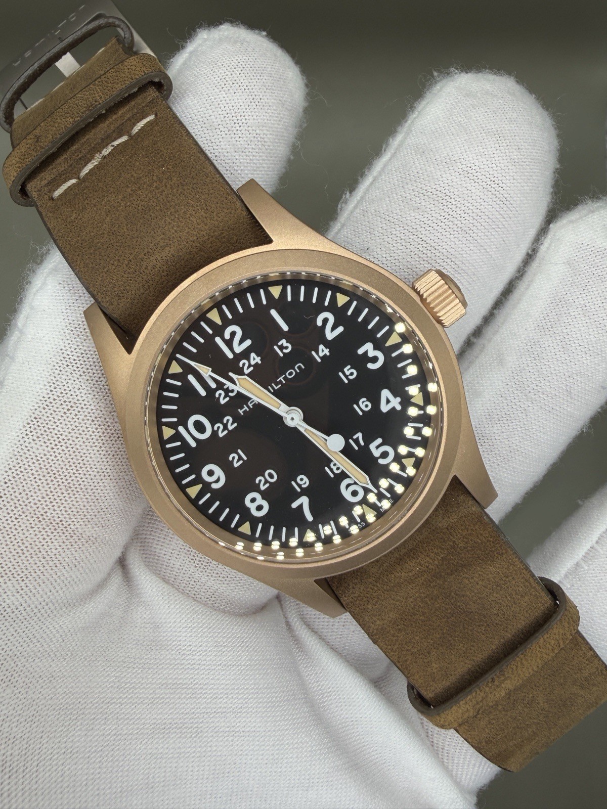KHAKI FIELD MECHANICAL BRONZE 38mm