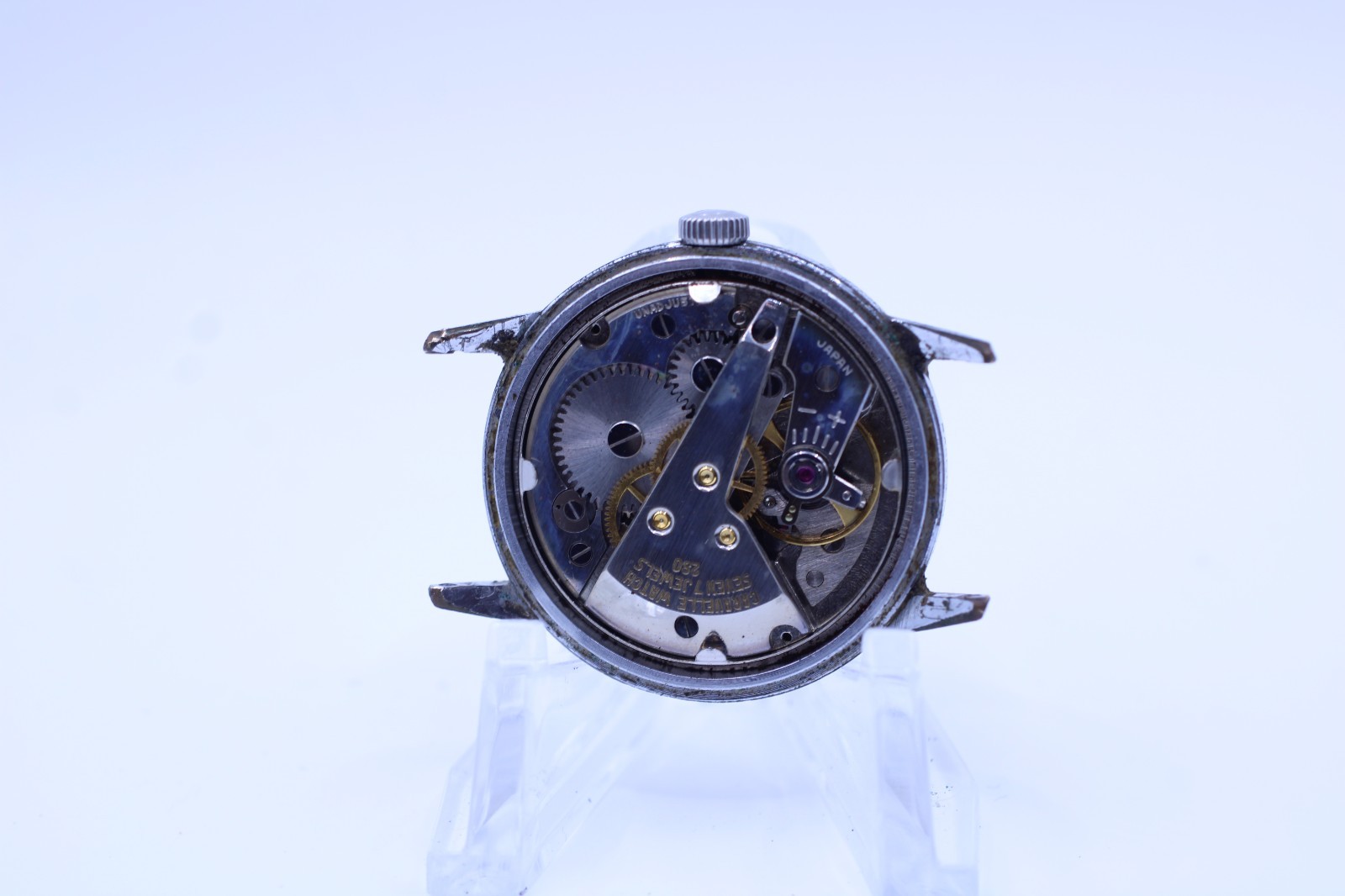 CARAVELLE 7j 2S0 JAPAN WRIST WATCH 31.5mm 15.4mm LUG FOR REPAIR (M12)