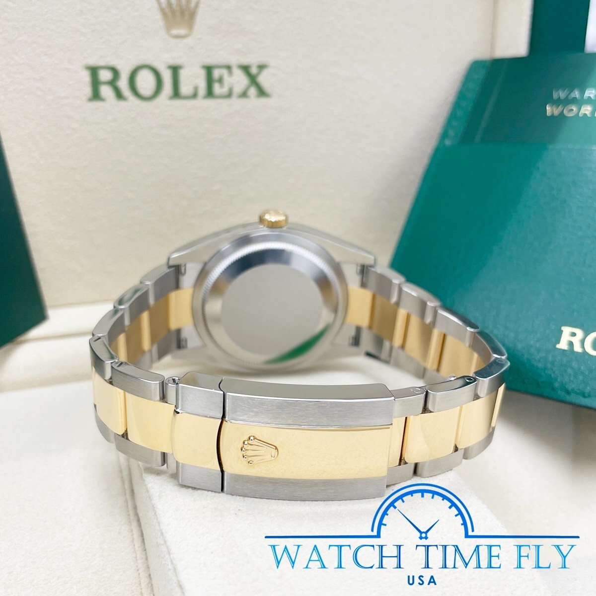 Rolex 126233 Datejust 36mm Two-Tone Steel/Yellow Gold Fluted Bezel Wimbledon