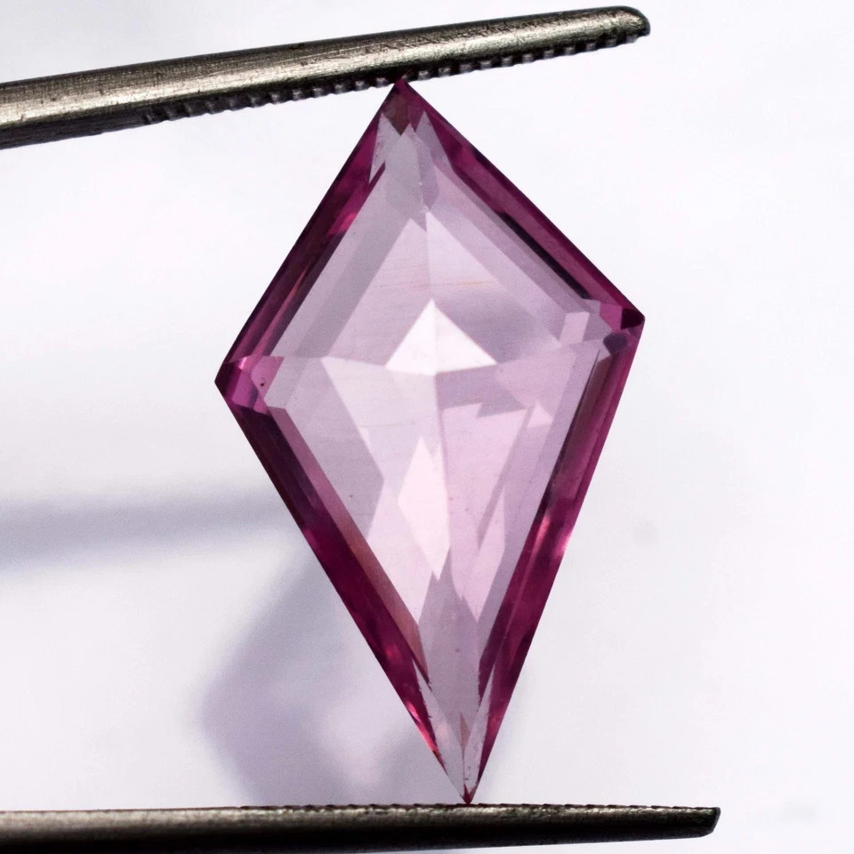 11.50 Ct Natural Pink Sapphire Fancy Cut Certified Loose Gemstone Sri Lanka