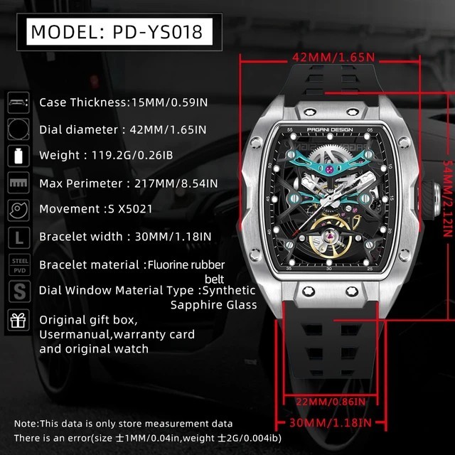 2024 Jacob Design 50m Waterproof Stainless Steel Luminous Dial Men’s Watch