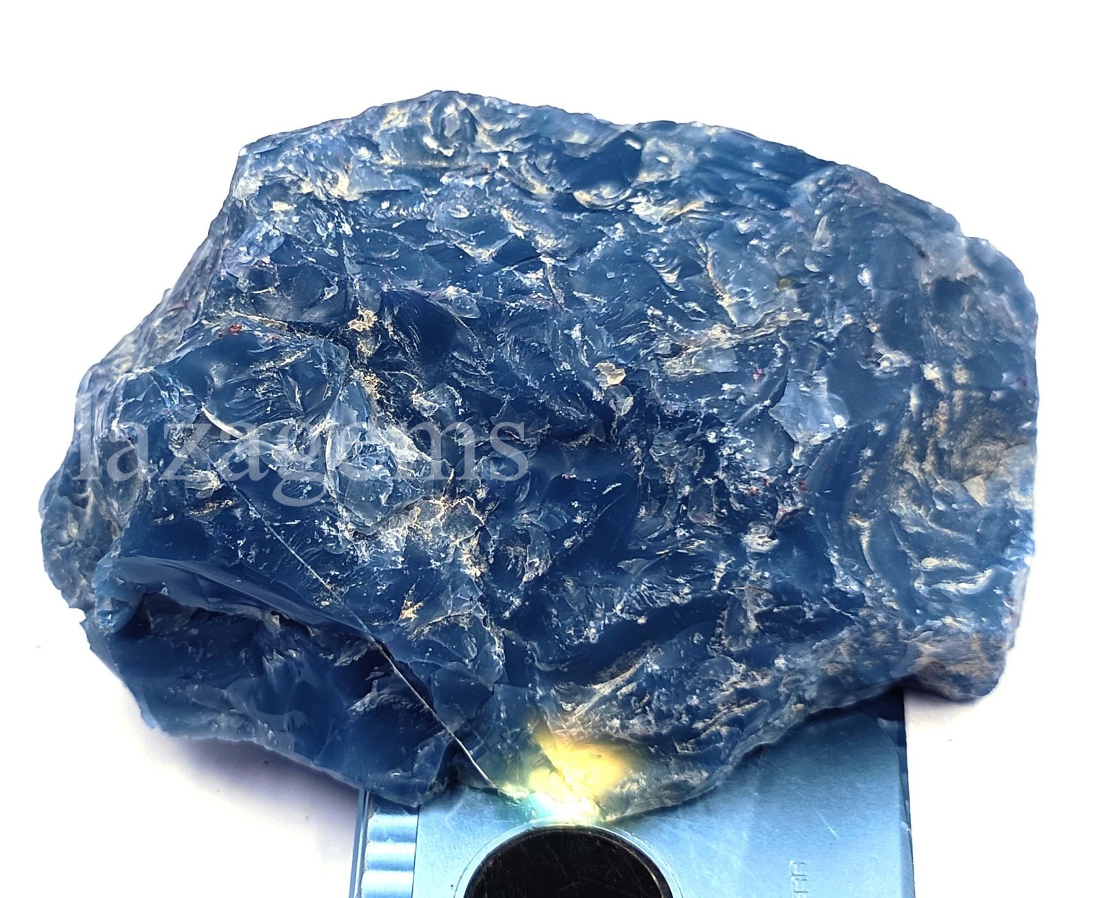 Huge 985 Ct Rough Sky-Blue Opal Natural Australian Certified Gemstone 5ARB