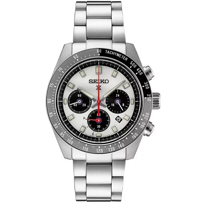New Seiko Prospex Speedtimer Solar Chronograph Men’s Watch SSC911
