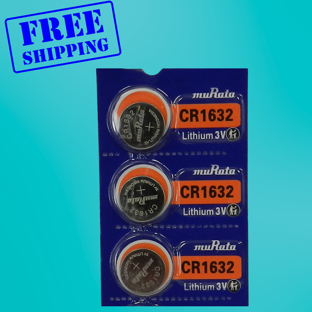 Murata / Sony CR1632 LITHIUM 3V BATTERY – 3Pc