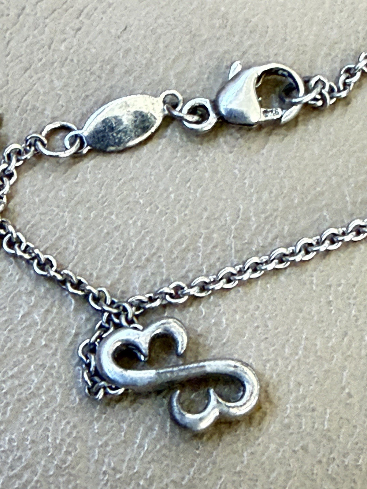 Jane Seymour Open Hearts Diamond Bar/Open Heart Layered Cable Chain Necklace