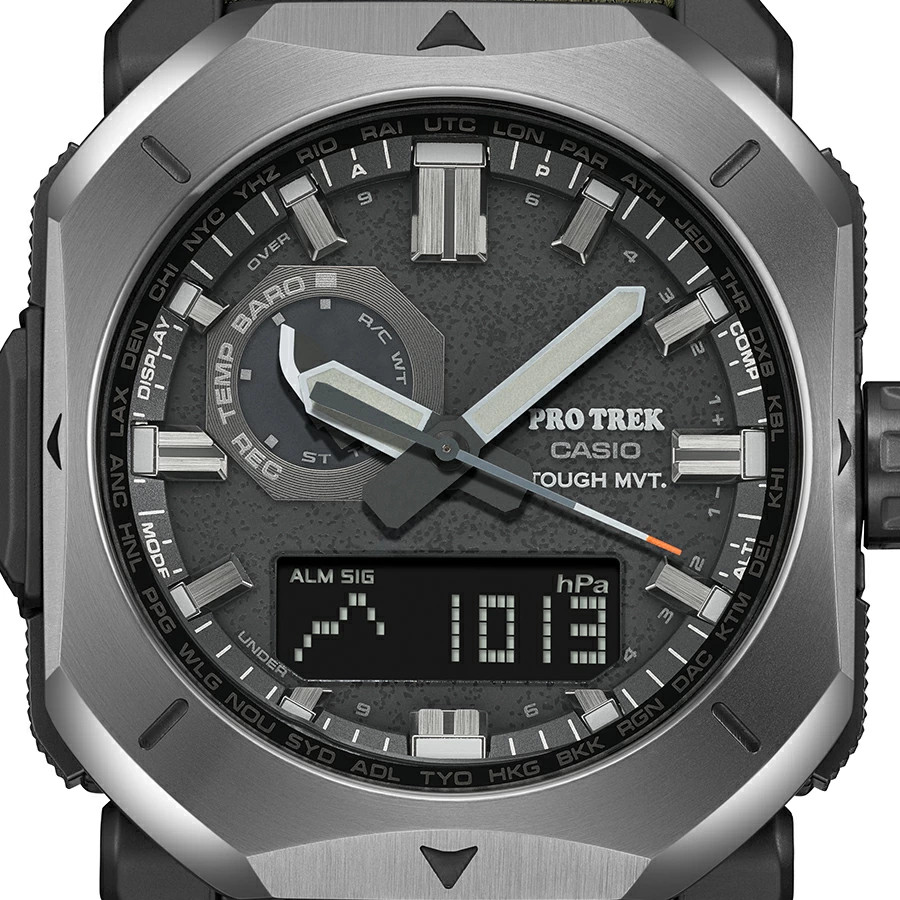 Casio PRO TREK PRW-6900YB-3JF Atomic Solar CORDURA Cloth Band JDM