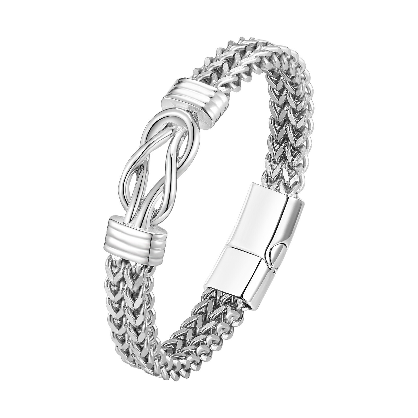 Knot Bracelet Gifts for Men Stainless Steel Bracelets Daily Wear Premium