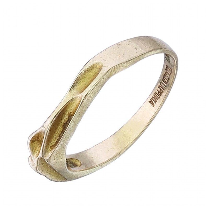 Lapponia Ring Lapp Gold Pledge 585 Yellow Gold Finland