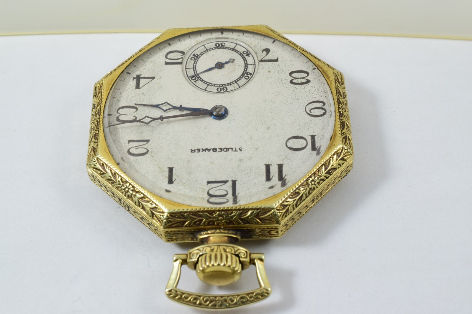 1924 South Bend 12s 14Gold-Filled 21j Studebaker Model 1 Pocket Watch