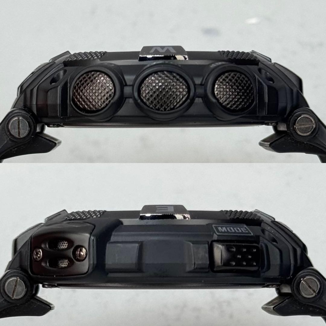 PROTREK PRW 1500YJ Radio Solar Black Inverted LCD